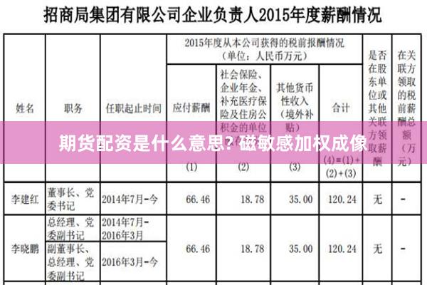 期货配资是什么意思? 磁敏感加权成像