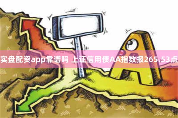 实盘配资app靠谱吗 上证信用债AA指数报265.53点